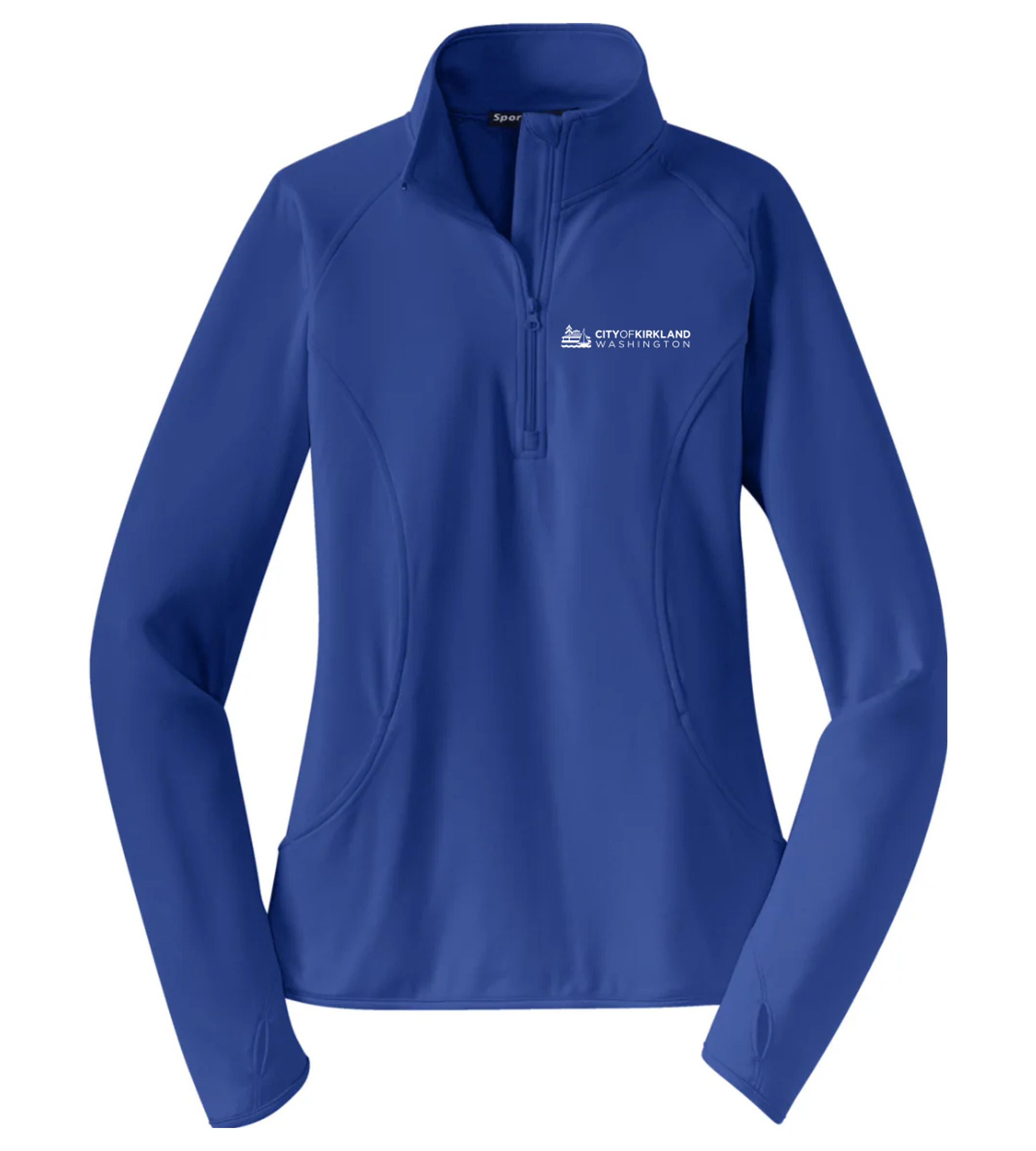 Sport-Tek Women's Sport-Wick Stretch 1/4-Zip Pullover